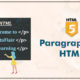 Paragraphs-in-HTML