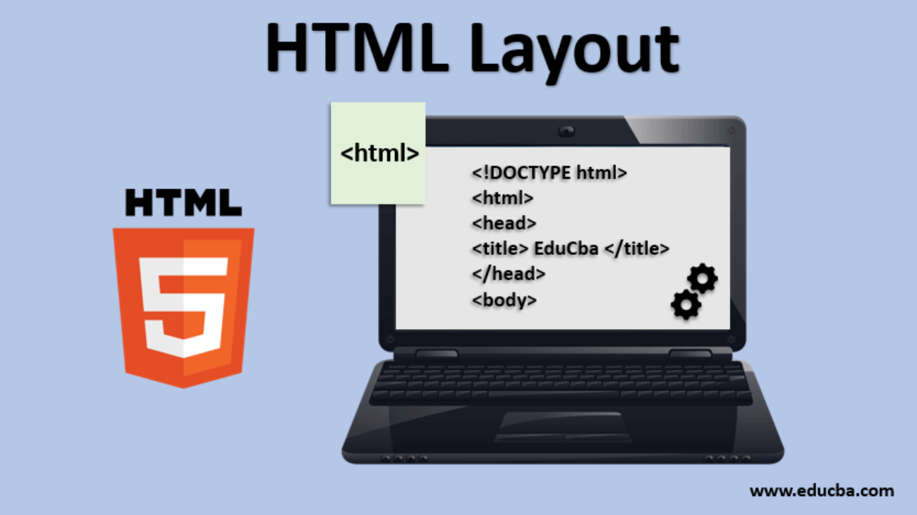 html layout